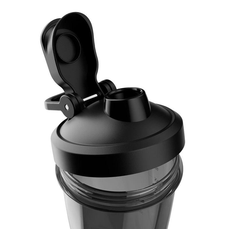 VOLTRX VortexBoost Electric Shaker Bottle, USB C Rechargeable Protein Shake