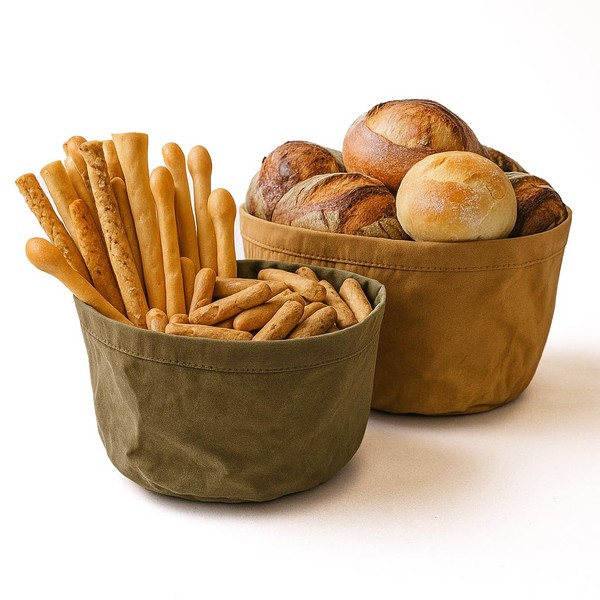 MGE - Set of 2 Bread Bins - Cellulose Bread