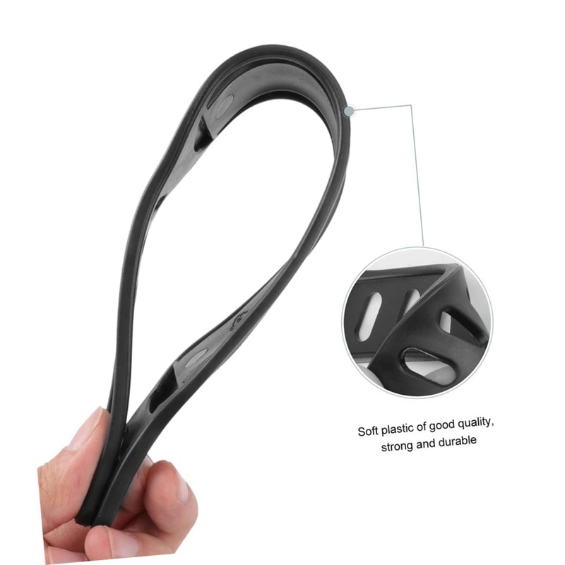 Mipcase 2Pcs Gym Cycle Pedal Straps Footrest Straps for Exercise