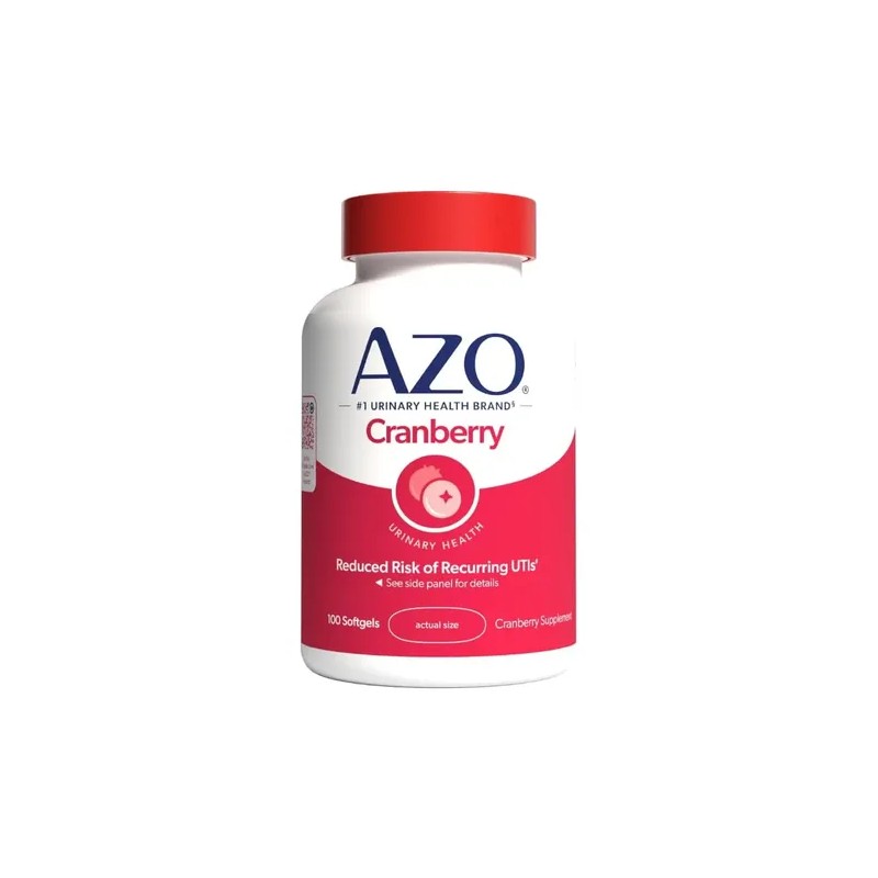 Suplemento Cápsulas Fibra Vitaminas Azo Sabor Arándano Rojo 130 100