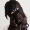 Xiwstar 3PCS Rhinestone Hair Barrettes Luxury Crystal Hair Clips Butterfly