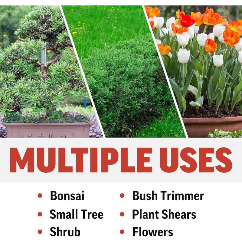 Piranha Pruner XL Pruning Shears Scissors Stainless Steel Blade &