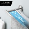 KES SUS304 Double Towel Rail Bathroom Towel Holder Stainless Steel