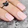CoolNail Baby Pink Short False Nails Tips Light Pink with