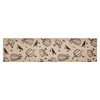 VHC Brands Raven Harvest Burlap Jute Rustic Decor Runner 12x48