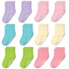 ELUTONG 12 Pairs of Children's Baby Boys Socks ABS Non-Slip