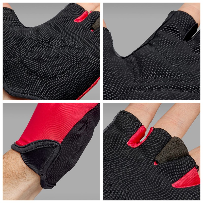 GripGrab Ride Beginners Short Finger Summer Cycling Gloves Padded Shock