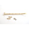 Casement Window Stay 10 Inch 250 mm Paa Gold Comes
