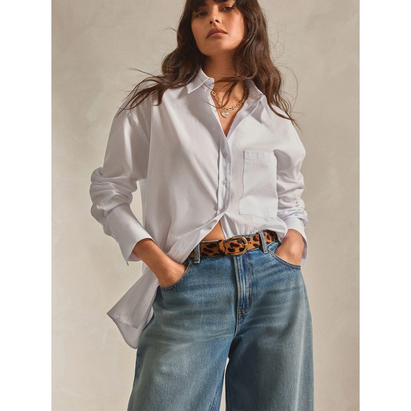 NEXT Regular Fit Ledergürtel Animal M