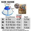 HAG-r Loosen Pochi Small Dog Cone with Supporters, Cat Cone,