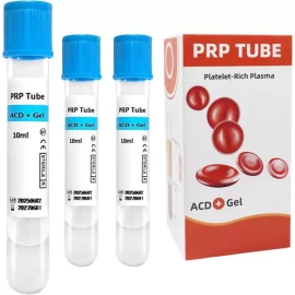 ACD 및 분리 젤이 포함된 10Pcs 10ml PRP 튜브 - 준비를 위한 멸균 일회용 10Pcs 10ml PRP Tube with ACD and Separation Gel - Sterile Disposable for Preparation