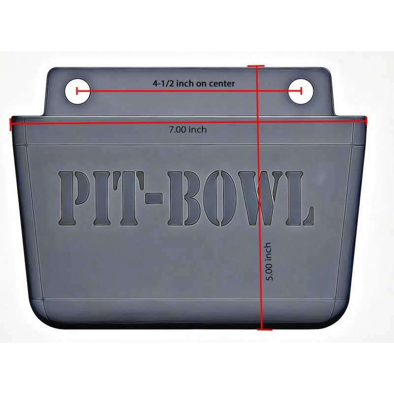 Pit-Bowl® DOG Crate Water Bowl with built in Filling Funnel