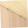 BESPORTBLE 1set Cabinet Shelf Holders Pegs Self-Tapping Screws Durable Support