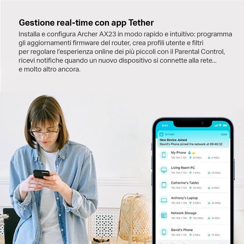TP-LINK Archer AX23 WiFi 6 AX1800 Router
