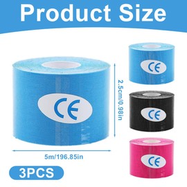 BEPSYOM Kinesiotape for Athletes and Trainers - Improve Blood and Lymphatic Circulation, Reduce Fatigue and Pain