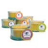Bluecorn Beeswax 100% Recycled Spanish Glass Aromatherapy Beeswax Candle -
