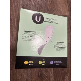 Unbranded U by Kotex Clean & Secure Panty Liners, Light Absorbency, Long Length, 96 Count