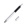 TEHAUX Stylus Pen for Touch Screens Silver Capacitive Disc Fiber