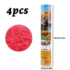 XiXiRan Confetti Cannon Paper x 4 Pieces, Birthday Party Popper, Confetti Gun Set, Confetti Bomb, Confetti Shooter, Confetti Cannon Gender Reveal, Confetti Cannon Poppers
