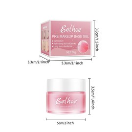 EELHOE 1/2/4pcs Eelhoe Foundation Gel before makeup, moisturizing and firming before Makeup Skin Isolation Foundation concealer Calendula Oil - pc: 1pcs