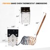 PB010036 Thermostat Compatible with Viking, Awoco Range Bake/Broil/Oven, Replace KKB-9-48,