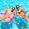 Wovnet 2 Pcs Large Inflatable Pool Float Tube Chair 37