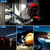 crazybrace Rechargeable Headlamp High Lumens 2Pack, 990000 Lumen Super Bright