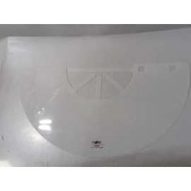 Pivetal® Baxter Clear Elizabethan Collars Size 25