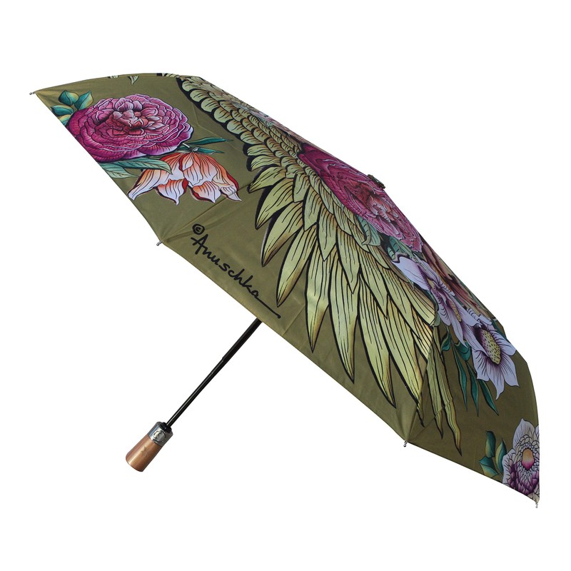 Anuschka Automatic Open and Close Umbrella - 3100, Angel Wings