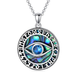 HUKKUN Cats/Fish/Wolf/Bees/Dolphin/Cow/Snake Chain Women's Sterling Silver Animal Pendant Chain Jewellery Gifts for Women, Sterling Silver, Cubic Zirconia