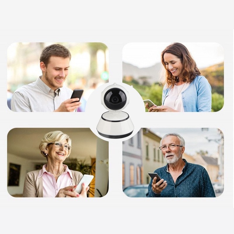 Indoor Security Camera HD Night Vision Two Way Talk 5V
