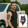Temporary Tattoos for Men Realistic Fake Tattoo Sticker for Adults