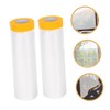 Gadpiparty Window Insulation Film 2 Rolls Draft Stopper Frosted Sticker