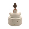 Yoga Angel Decorative Polyresin Storage Box