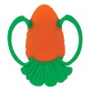 Nuby Mordedera De Silicon Nuby Verduritas Color Naranja Zanahoria