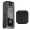 Timbre con Vídeo Inteligente Inalámbrico, Cámara de Timbre con Monitoreo