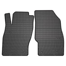 FROGUM EL Toro Rubber Mats All-Year Set of Car Floor Mats for Vauxhall Corsa D 2006-2014 Durable Rubber Material 1.5 cm Protective Edge
