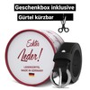 Cartvelli Women's Leather Belt 2.5 cm Narrow with Gift Box
