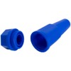 Tusk Spark Plug Holder for Travel Storage Protection (Blue)