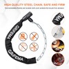 GRIFEMA Bicycle Lock, High Security Anti-Theft Bicycle Chain Lock, Hardened
