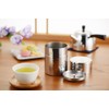 Yoshikawa YJ2119 Tea Bottle & Tea Pan Set, Silver, Stainless