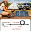 Fullecty 16.5FT Solar Extension Cable 8mm Plug for Jackery/BLUETT