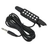 Acoustic Guitar Electric Transducer Soundhole Pickup Preamplifier Punching Free Accessories