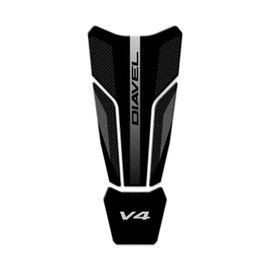3D RESIN TANK PROTECTOR COMPATIBLE WITH DUCATI DIAVEL V4 2023 On GP-2060 (Thrilling Black)