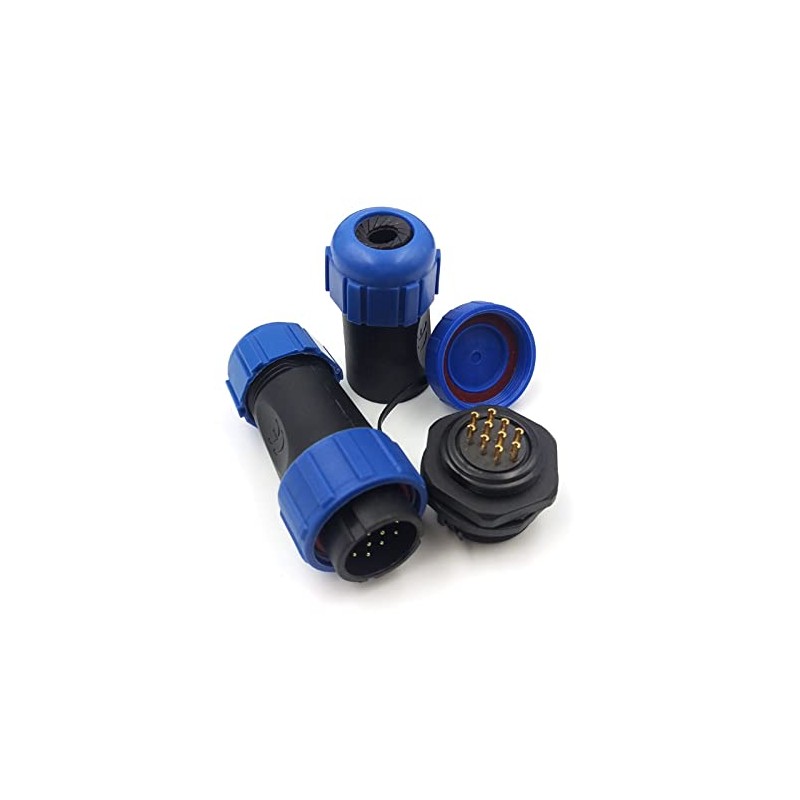 SZJELEN SP21 2Pin-12Pin Panel Mount Aviation Cable Connector Plug Socket,Waterproof