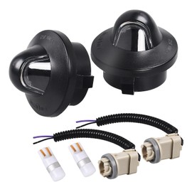 LED License Plate Light Kit with Bulb and Wiring for Ford F150 F250