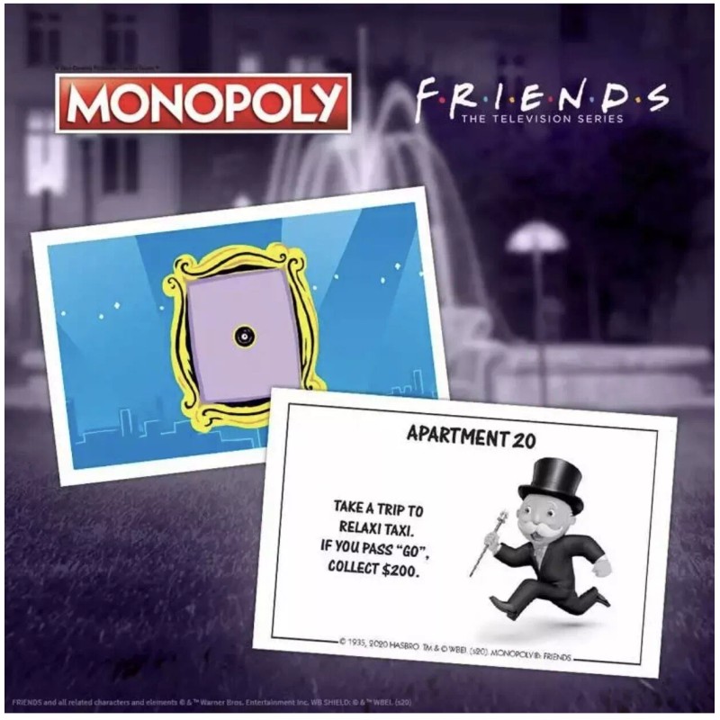 USAopoly Monopoly Friends Edition Board Game
