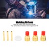 Welding Torch Accessories Kit Glass Cup Nozzle Tungsten Clamp Kit