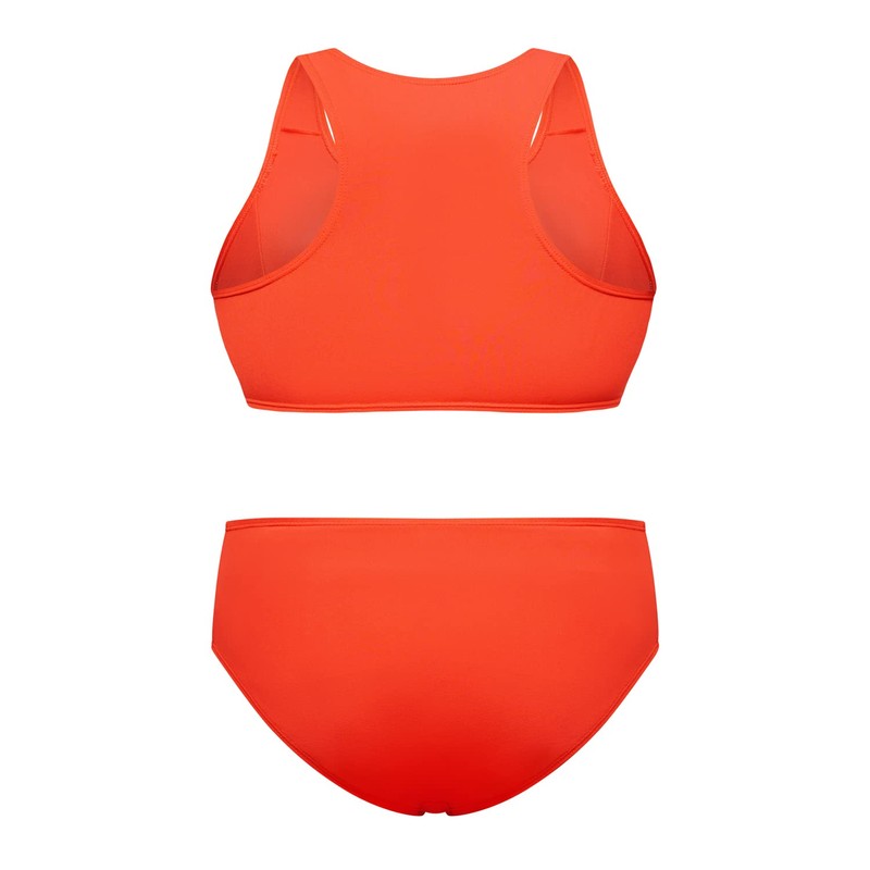 BLARIX Guard High-Waisted Swimsuit 2 Piece Medium Red