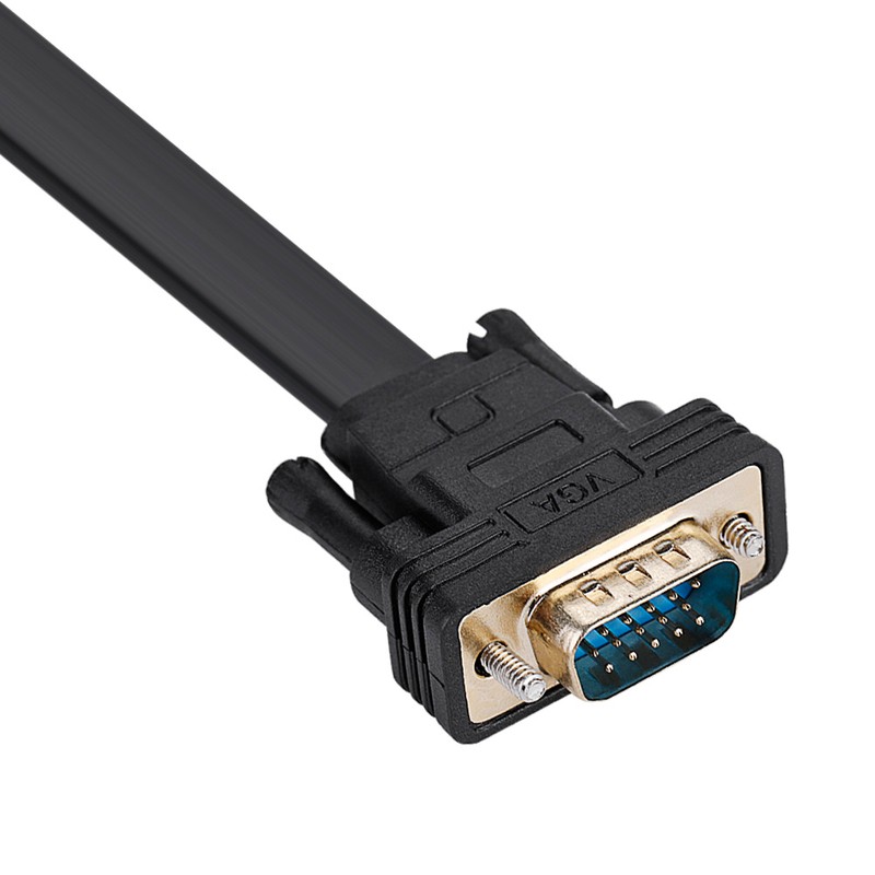 CableDeconn 1080P DVI 24+1 Male To VGA Male Adapter Converter